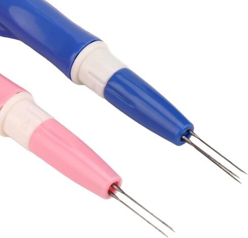 Needle Felting,Felting Needle Tool with 3 Needles, Wool Felt Needle Tools, Pen Style Needle Felting Tool, Ergonomic Handle Plastic Metal DIY Tufting Tool for DIY Patchwork & Craft in Kuwait