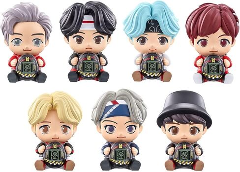 Tamagotchi Nano x BTS TinyTAN Hugmy Tamagotchi Jimin ver. شخصية الفينيل (88871) in Kuwait