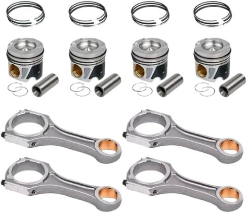 Connecting Rod And Piston Kit Compatible With GLC X253 2.1L 2.2L L4 2.2L T Diesel OM651 in Kuwait