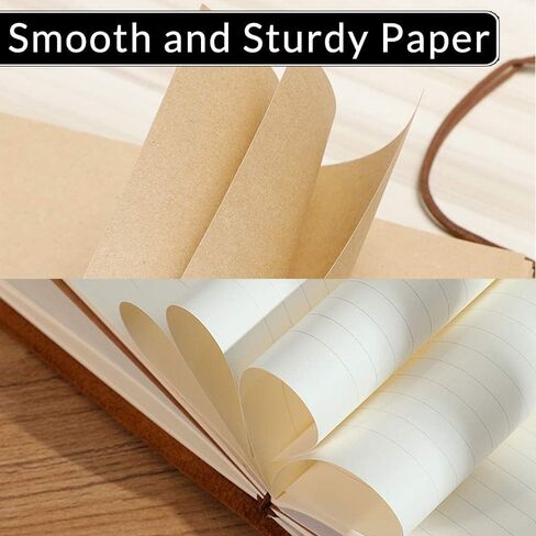 Hiipeenow Friend Gifts for Women Female, Leather Travel Journal 140 Pages Presents, Long Distance Cheer Up Christmas Valentines Day Birthday Gifts for Best Friend in Kuwait