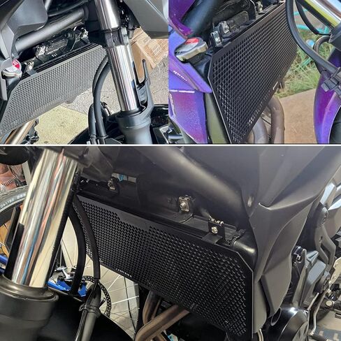 دراجة نارية شبكة المبرد الحرس الغطاء الواقي استبدال لكاواساكي Ninja650 النينجا 650 Z650 2017-2024 Z650RS 2020 2021 2022 2023 الألومنيوم المبرد الحرس in Kuwait