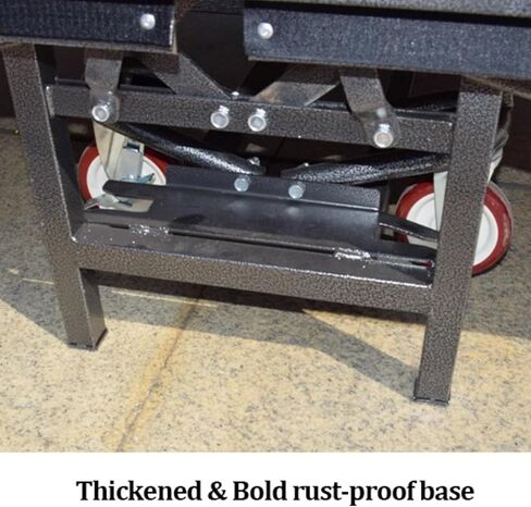 Folding Stage Platform Modular Unit, Heavy Duty System with Universal Casters, Compact Entertainment Deck in Kuwait