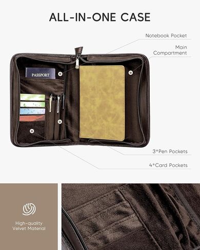 Bible Cover Case for Women Men Cross Design Bible Bag with Shoulder Strap Vegan Leather Bible Cover for Farther Day Gift Christian Gifts Brown in Kuwait