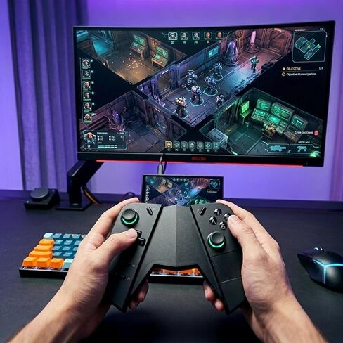 موصل قبضة لجهاز Legion Go 1/2 - متوافق مع وحدات تحكم Legion Go 1 وLegion Go 2 - تصميم قابل للفصل والمحمول in Kuwait