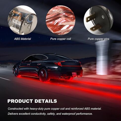 12V Flasher Relay, 2-Pin Heavy Duty Auto Turn Signal Flasher Blinker Relay, Two Prong Round Relays Fixing Halogen Bulb Frequent Flicker in Car Motorcycle Scooter Bike in Kuwait