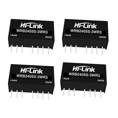 10pcs/lot WRB2405S-3WR3 3W 5V 600mA DC DC Converter Power Supply Intelligent Module in Kuwait