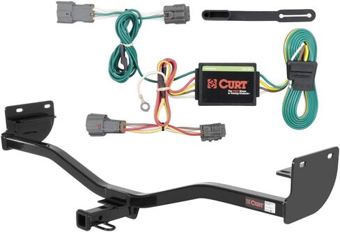CURT Class 1 Trailer Hitch Bundle with Wiring for 2012-2013 Kia Soul - 11110 & 56222 in Kuwait
