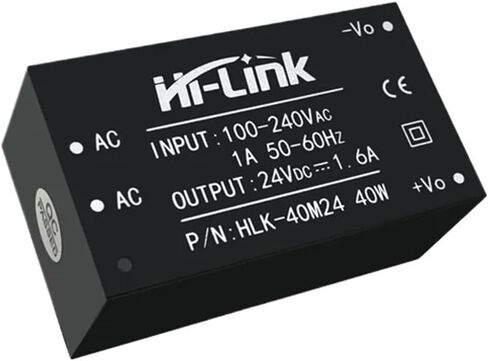 4pcs/Lot 220V to 24V 40W AC DC Isolation Power Supply Module HLK-40M24 in Kuwait