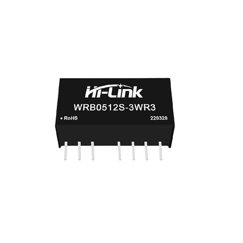 2pcs/lot WRB0505S-3WR3 3W 5V 600mA DC DC Converter Isolated Power Supply Intelligent Module in Stock in Kuwait