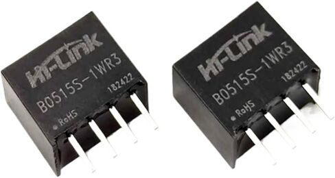 10pcs/lot 1W 15V 67mA DC DC Power Module B0515S-1WR3 88% Efficiency Isolated Unregulated Single Output in Kuwait