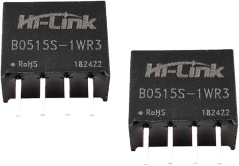 10pcs/lot 1W 15V 67mA DC DC Power Module B0515S-1WR3 88% Efficiency Isolated Unregulated Single Output in Kuwait