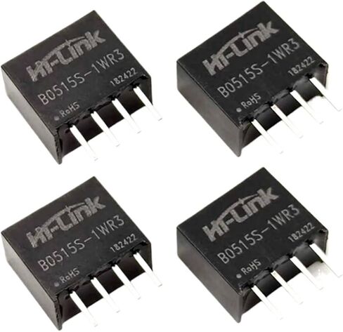 10pcs/lot 1W 15V 67mA DC DC Power Module B0515S-1WR3 88% Efficiency Isolated Unregulated Single Output in Kuwait