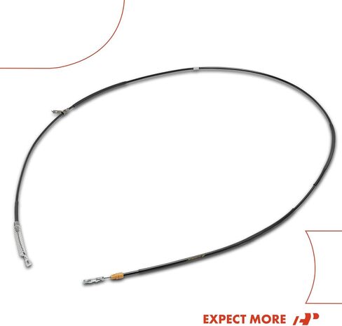 A-Premium Rear Passenger Side Parking Brake Cable Assembly Compatible with Chevrolet and GMC Models: Silverado 3500 HD 2019, Silverado 2500 HD, Sierra 3500 HD, Sierra 2500 HD - Replace# 25843149 in Kuwait
