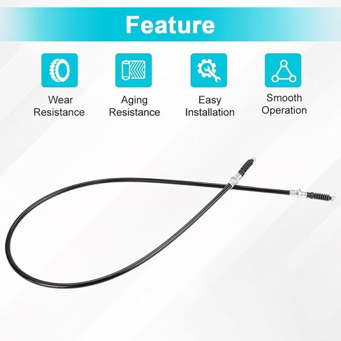 Parking Brake Cable Replacement for AM136945 Compatible with John Deere Gator TX 4x2 TX Turf 4x2 Utility Vehicles for Left Side Hand Manual in Kuwait