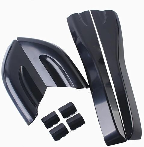 Compatible For Hyundai Tucson 2004-2008 Black Car Roof Rack Bar Rail End Protection Cover Shell Car Styling Roof Rack Cover in Kuwait