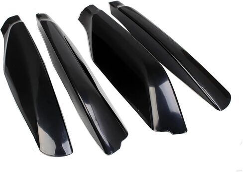 4 قطعة/المجموعة حامل سقفي السكك الحديدية نهاية غطاء شل استبدال متوافق لتويوتا لاند كروزر برادو 150 FJ150 2010-2015 2016 2017 2018 اكسسوارات السيارات in Kuwait