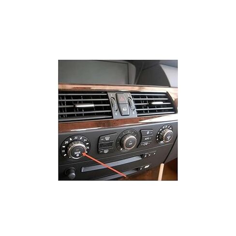 مفتاح التحكم في المناخ لسيارات BMW E60 E63 520 523 525 528 530 535 مفتاح تعديل مقبض لوحة تكييف الهواء للقديم (طراز متأخر جديد) in Kuwait