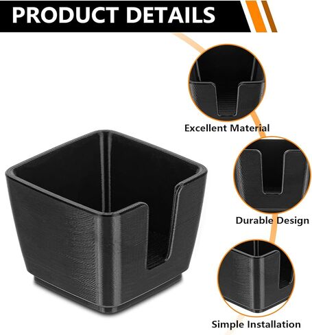 Audio Conferencing Button Bracket Compatible with Barco Clickshare | Holds 2 Presentation Buttons | Durable Construction | Portable Meeting Room Organizer in Kuwait