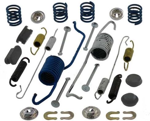1x Rear Drum Brake Hardware Kit Replacement fits Toyota Sienna 3.3L 2004-2006, fits Sienna 3.5L 2007-2010 in Kuwait