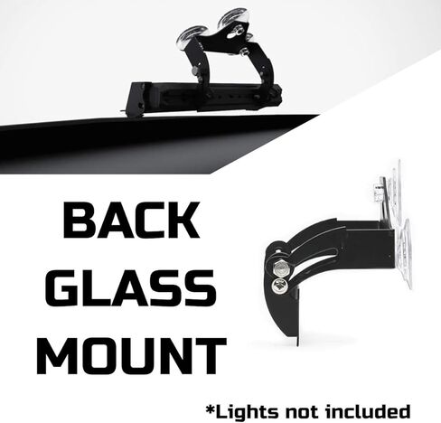 SpeedTech Lights 90° Suction Cup Bracket - Mount for Striker Series Dash، Deck، أو الزجاج الأمامي LED قضبان الإضاءة القوية لمركبات الشرطة والأمن والطوارئ in Kuwait