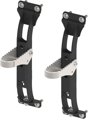 Metalcloak Rocklander Hinge Step, Pair, Compatible with JK Wrangler, Rust/Slip Resistant, Won’t Scratch Paint, Made to Last, Easy Install, Made in USA in Kuwait