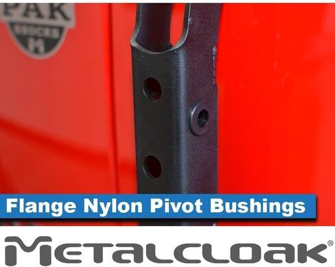 Metalcloak Rocklander Hinge Step, Pair, Compatible with JK Wrangler, Rust/Slip Resistant, Won’t Scratch Paint, Made to Last, Easy Install, Made in USA in Kuwait