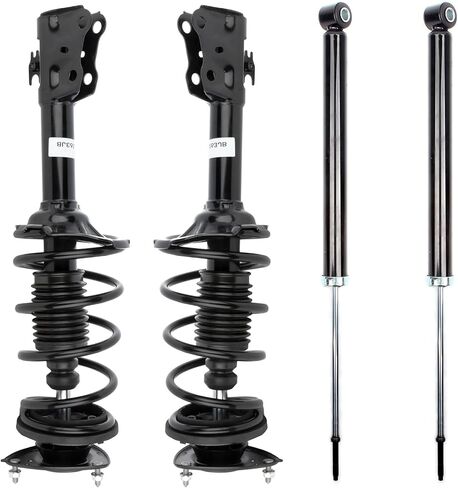 ECCPP Complete Struts Spring Assembly Front and Rear Struts Shock Coil Spring Fit for 2004-2006 for Scion xA 2004-2006 for Scion xB - 172245 343426 5601 in Kuwait