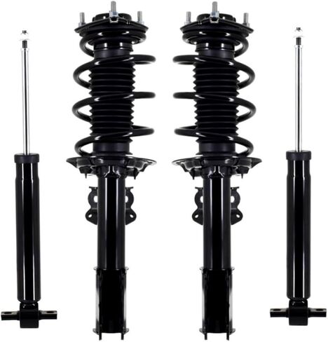 PM Auto Set of 4 Front Quick Complete Strut-Coil Spring-Rear Shock Replacement For 2015-2023 Ford Mustang V6, L4 in Kuwait
