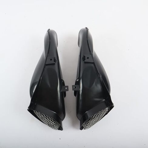قنوات أنبوب دخول الهواء ABS باللون الأسود غير المطلية لسوزوكي GSXR600 04-05 in Kuwait