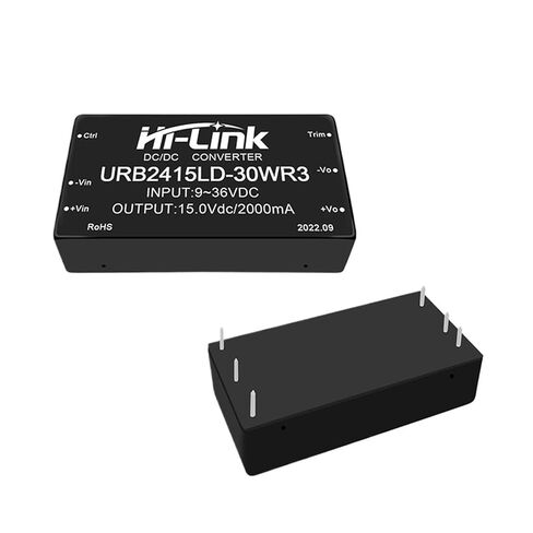 2pcs/lot URB2415LD-30WR3 30W 24V to 15V 2A DC DC Converter Isolated Power Supply Intelligent Module in Kuwait