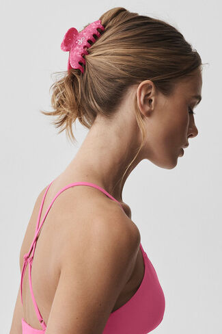 Alo Yoga 90's Claw Clip - Paradise Pink Shell - Paradise Pink Shell / One Size in Kuwait