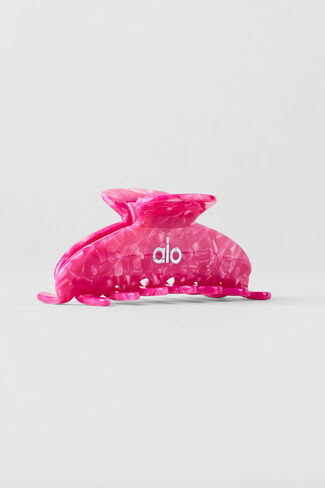 Alo Yoga 90's Claw Clip - Paradise Pink Shell - Paradise Pink Shell / One Size in Kuwait