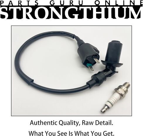 Strongthium GY6 Racing Ignition Coil + A7RTC Spark Plug for SSR 125 50cc 110cc 125cc 150cc Moped Scooter ATV Go Kart Pit Dirt Bike Motorcycle Performance Parts in Kuwait