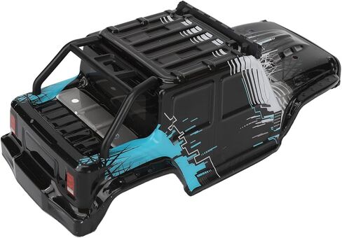 VBESTLIFE RC Car Body Shell,Cover Accurate Size Remote Control Car Body Accessory Fit for SCY 16103PRO 1/16 RC Car (Blue) in Kuwait