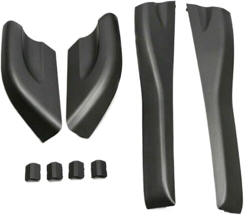 Car Roof Luggage Rack Cover Compatible For Tucson 2005-2009 Roof Rack Rail End Cover Shell Cap 872912E000,872982E000 in Kuwait