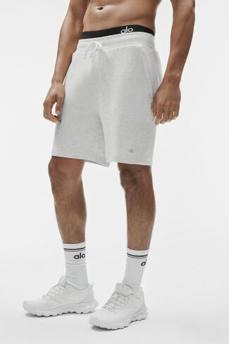 Alo Yoga Chill Short - White Heather in Kuwait