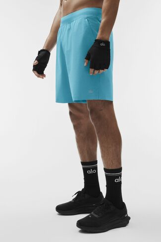 Alo Yoga 7" Repetition Short - Blue Breeze in Kuwait