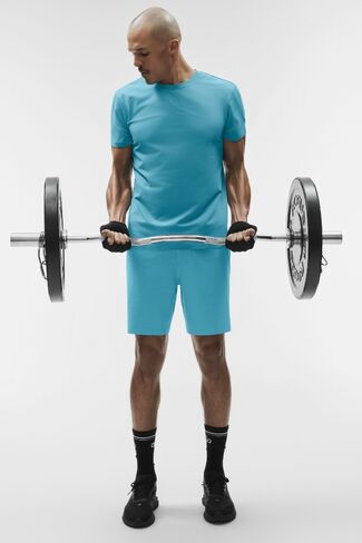 Alo Yoga 7" Repetition Short - Blue Breeze in Kuwait