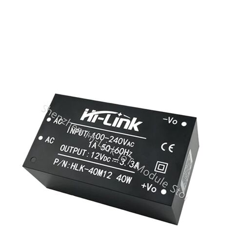 التيار المتناوب تيار مستمر HLK-40M12 220 فولت إلى 12 فولت 40 واط حجم الإخراج قابل للتعديل محول التيار الكهربائي in Kuwait