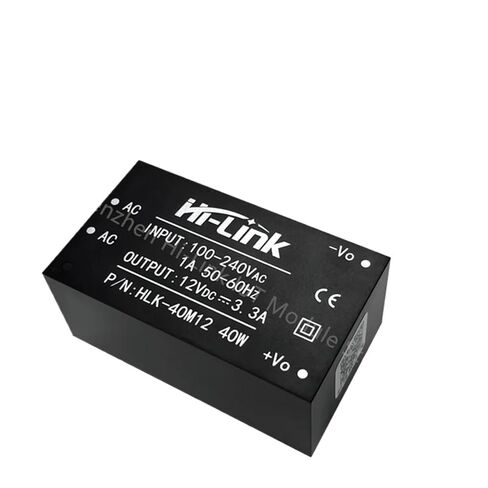 التيار المتناوب تيار مستمر HLK-40M12 220 فولت إلى 12 فولت 40 واط حجم الإخراج قابل للتعديل محول التيار الكهربائي in Kuwait