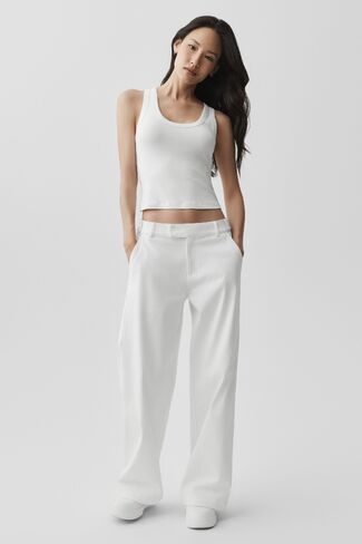 Alo Yoga Timeless Tank - White in Kuwait