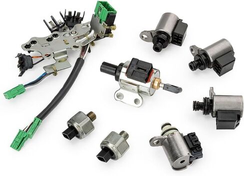 JF011E RE0F10A F1CJA CVT صمام نقل الجسم الملف اللولبي مجموعة أجهزة استشعار يناسب لنيسان ألتيما سنترا دودج تجديد أجزاء in Kuwait