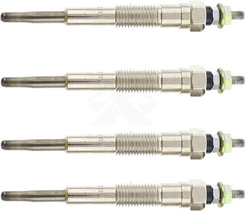 4 قطعة سخان الديزل 1KZ-TE KZN165 KZN185 توهج المقابس 19850-67020 19850-67030 متوافق مع تويوتا هيلوس هايس 3.0L سخان السيارة in Kuwait