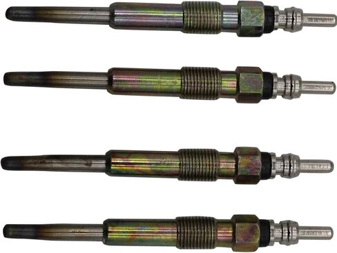 4pcs Diesel Heater Glow Plugs Fits Compatible with Chrysler Seat Seat Skoda VW Car Heater in Kuwait