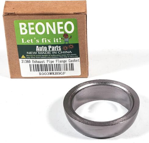 BEONEO-31360 Exhaust Pipe Flange Gasket for Civic, SX4, 5, RSX, CR-V, EL Replace 18229S01X01, 18229S04X01, 18229S2K003, 18229SNAA01, 18229SNEA01, L31540581, L39840581, L3A140581. in Kuwait
