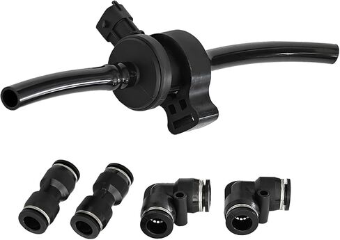 913-430 Evap Canister Purge Vent Valve Solenoid Repair Kit يناسب 2012-2018 Ford Escape Focus Lincoln MKC 2.0L/2.3L - مع موصلات زاوية مستقيمة ويمينية in Kuwait