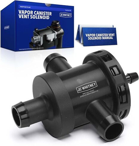 JC Whitney JFBAJCWVCS00114 Vapor Canister Vent Solenoid - متوافق مع Jeep Grand Cherokee 01-04، Dodge Ram 1500 04-06، Avenger 98-00، Caravan 01-03، Chrysler 300M 99-01، Town & Country 01-03 in Kuwait