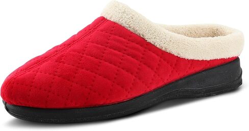 Flexus Spring Step Sleeper Indoor Slippers for Women - Ladies Everyday Wear Warm House Shoes - Women's Loafer for Indoor Use in Saudi Arabia