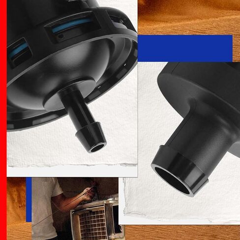 JC Whitney JFBAJCWVCS00114 Vapor Canister Vent Solenoid - متوافق مع Jeep Grand Cherokee 01-04، Dodge Ram 1500 04-06، Avenger 98-00، Caravan 01-03، Chrysler 300M 99-01، Town & Country 01-03 in Kuwait