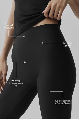 Alo Yoga Airlift High-Waist Sleek Capri - Black in Kuwait
